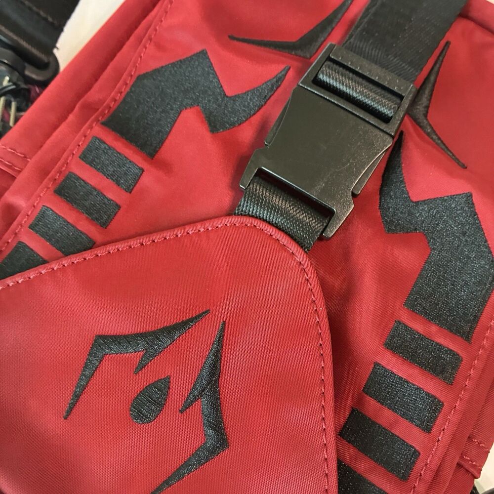 Jujutsu Kaisen Sukuna Red Black Crossbody Bag Satchel Buckle Purse Anime Gift - Picture 11 of 12